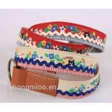 Handmade embroidery design belt